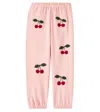 KONGES SLOJD KONGES SLØJD LOU TERRY EMBROIDERED SWEATPANTS