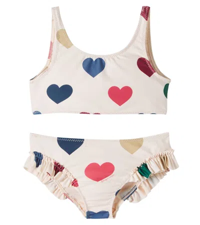 Konges Slojd Konges Sløjd Manuca Printed Ruffled Bikini In White