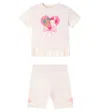 Konges Slojd Konges Sløjd Marah Cotton Jersey T-shirt And Shorts Set