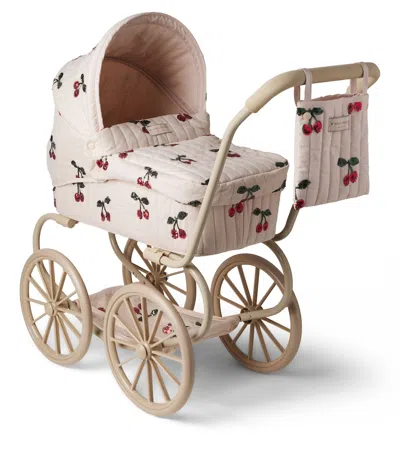 Konges Slojd Konges Sløjd Minnie Sequined Doll Stroller In Sand