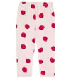 Konges Slojd Konges Sløjd Tavi Printed Fleece Sweatpants In Pink