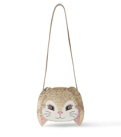 Konges Slojd Konges Sløjd Tut Sequined Shoulder Bag In Gold