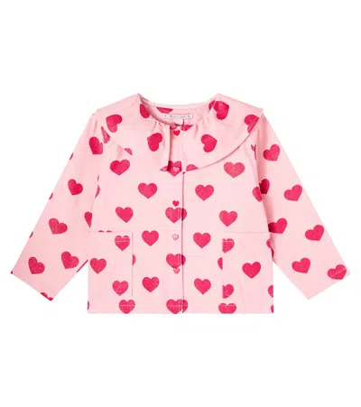 Konges Slojd Kids' Konges Sløjd Magot Printed Cotton Jacket In Animal Print