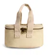 Konges Slojd Mini Thermo Embellished Lunch Bag In Neutral