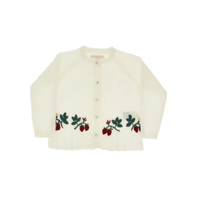 Konges Slojd 'minia' Cardigan Kids In White