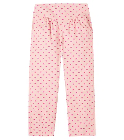 Konges Slojd Kids' Konges Sløjd Nola Printed Cotton Twill Pants In Multi