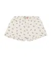 Konges Slojd Organic Cotton Coco Shorts In White