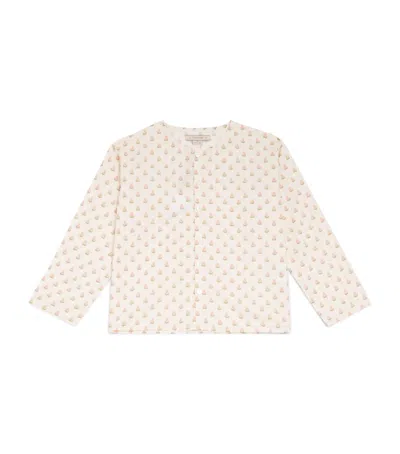 Konges Slojd Kids'  Organic Cotton Pacey Shirt In Pink
