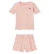 Konges Slojd Konges Sløjd Set Roli Aus T-shirt Und Shorts In Pink