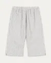 Konges Slojd X Rhw Organic Cotton Stripe Trousers In White