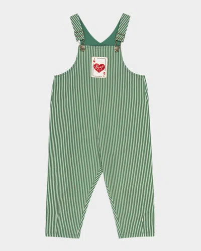 KONGES SLOJD ROSIE H-W X BOY'S JACK CARD-PRINT OVERALLS GOTS 2