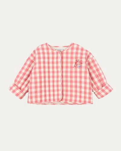 Konges Slojd Kids' Rosie H-w X Girl's Bella Jacket In Red