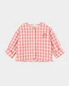 Konges Slojd Rosie H-w X Girl's Bella Jacket In Red