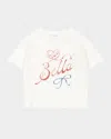 Konges Slojd Rosie H-w X Girl's Bella Short-sleeve Tee In White