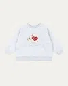 Konges Slojd Rosie H-w X Kid's Jack Sweatshirt In Blue