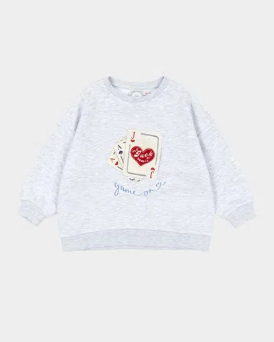 KONGES SLOJD ROSIE H-W X KID'S JACK SWEATSHIRT