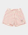 Konges Slojd Rosie H-w X Kid's Striped Cotton Shorts
