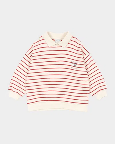 KONGES SLOJD ROSIE H-W X KID'S STRIPED SWEATSHIRT