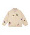 Konges Slojd Sequin Juno Bomber Jacket In Neutral