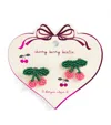 Konges Slojd Set Of 2 Beaded Cherry Hair Clips