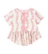 Konges Slojd Sheeny Floral Blouse In Multicoloured