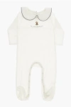 KONGES SLOJD SOLID COLOR COTTON MY FIRST CHRISTMAS ROMPER SUIT