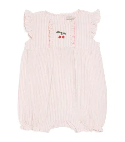 Konges Slojd Kids' Stretch-organic Cotton Ellie Bodysuit