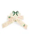 Konges Slojd Girls Velvet Bow Pearly Hair Clip