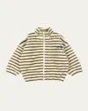 Konges Slojd X Rhw Kid's Stripe Fleece Jacket In Multi