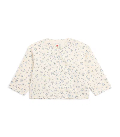 Konges Slojd Kids' X Rhw Muslin Floral Jacket In Multi