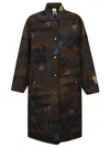 Konrad Petra Camouflage Print Ovesized Coat