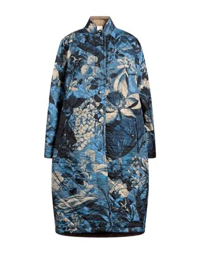 Konrad Woman Coat Slate Blue Size S Recycled Polyamide