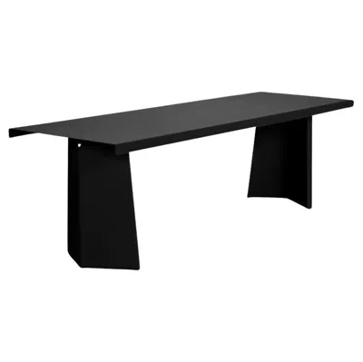 Pre-owned Konstantin Grcic Classicon Pallas Table Design  - Black Indoor Use W300cm 118.1in