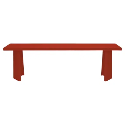 Pre-owned Konstantin Grcic Classicon Pallas Table Design  - Red - Indoor Use W300cm 118.1in
