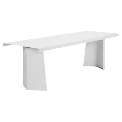 Pre-owned Konstantin Grcic Classicon Pallas Table Design  - White Indoor Use W300cm 118.1in