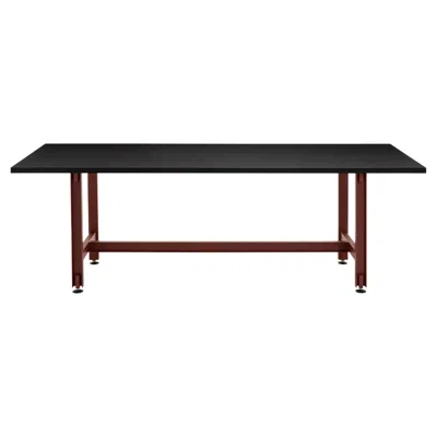 Pre-owned Konstantin Grcic Established & Sons Beam 300 High Table In Red Feet By