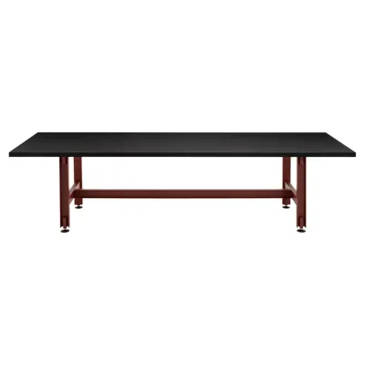 Pre-owned Konstantin Grcic Established & Sons Beam 300 Table In Red Feet By