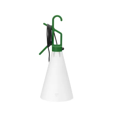 Pre-owned Konstantin Grcic Flos Mayday Outdoor Pendant In Leaf Green With Polypropylene Frame