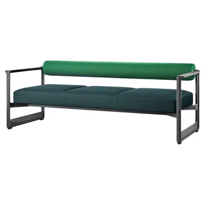 Pre-owned Konstantin Grcic Magis Brut 3-seater Sofa By  In Black