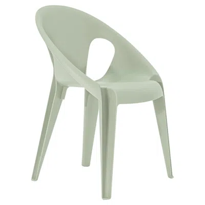 Pre-owned Konstantin Grcic Set Of 12 Magis Bell Chair By  - Dawn - Recycled Polypropylene In Gray