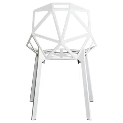 Pre-owned Konstantin Grcic Set Of 2 Chair One In White By  For Magis