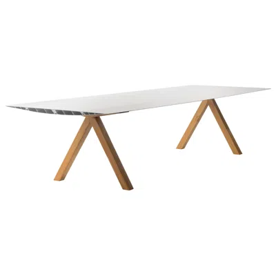 Pre-owned Konstantin Grcic Table 'b' Aluminium By Bd Barcelona In Brown