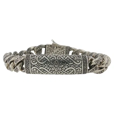 Pre-owned Konstantino 925 Sterling Silver Ss Classic Link Bracelet Size 8" In Multiple