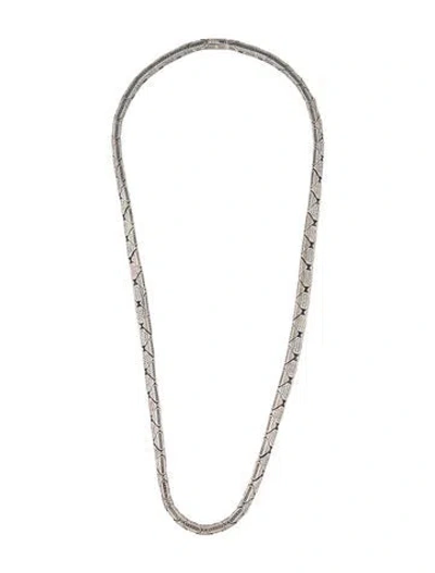 Pre-owned Konstantino Chain Necklace, 24" In Multicolor
