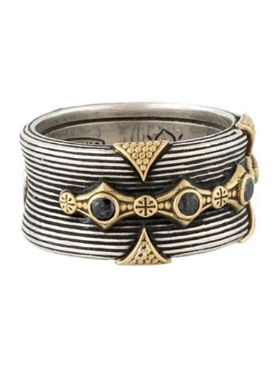 Pre-owned Konstantino Diamond Band In Multicolor
