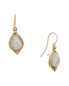 Konstantino Silver & 18k 0.58 Ct. Tw. Diamond Earrings In Gold