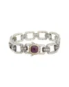 Konstantino Silver & 18k Chalcedony Bracelet In Metallic