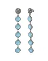Konstantino Silver Gemstone Earrings