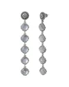 Konstantino Silver Pearl Earrings In Multi