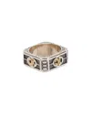 KONSTANTINO STAVROS 18K & SILVER RING